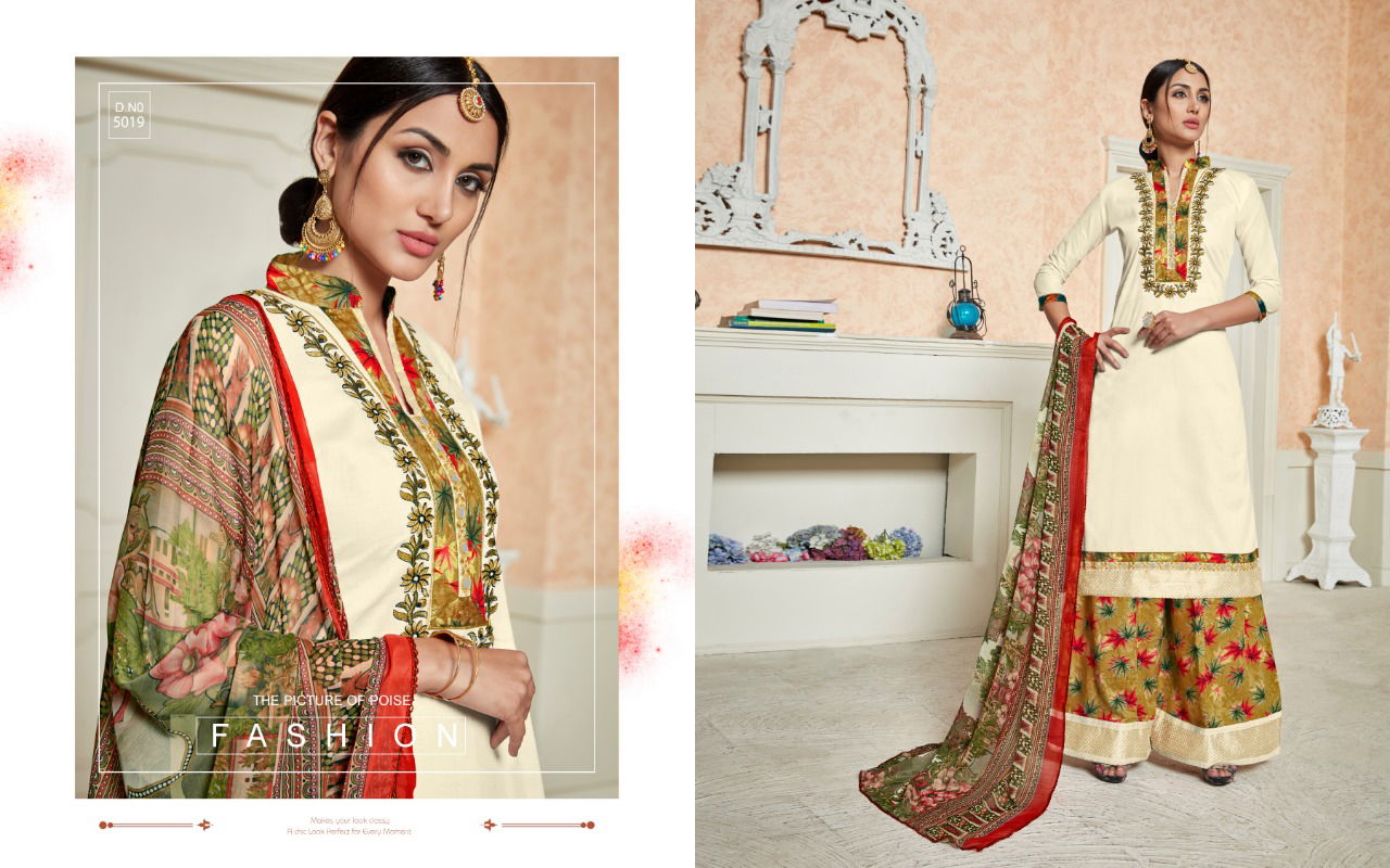 Ravi Afzza 2 Jam Satin Embroidery Festive Wear Jam Satin Salwar Kameez Collection